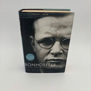 Thomas Nelson Bonhoeffer Book‎ Adult OS Blue Excellent Eric Metaxas Biography